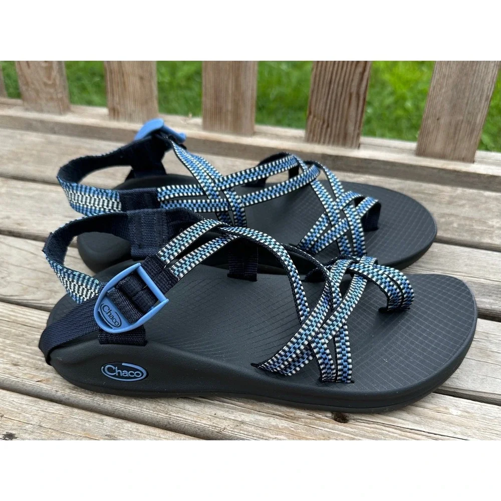 Chaco Women's Z Eddy X2 Eclipse Blue Sandals sz 9 (S2068) - Picture 2 of 9